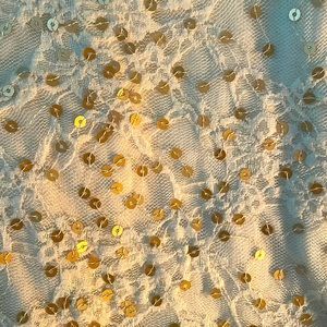 Victoria Secret lace & sequin zip up